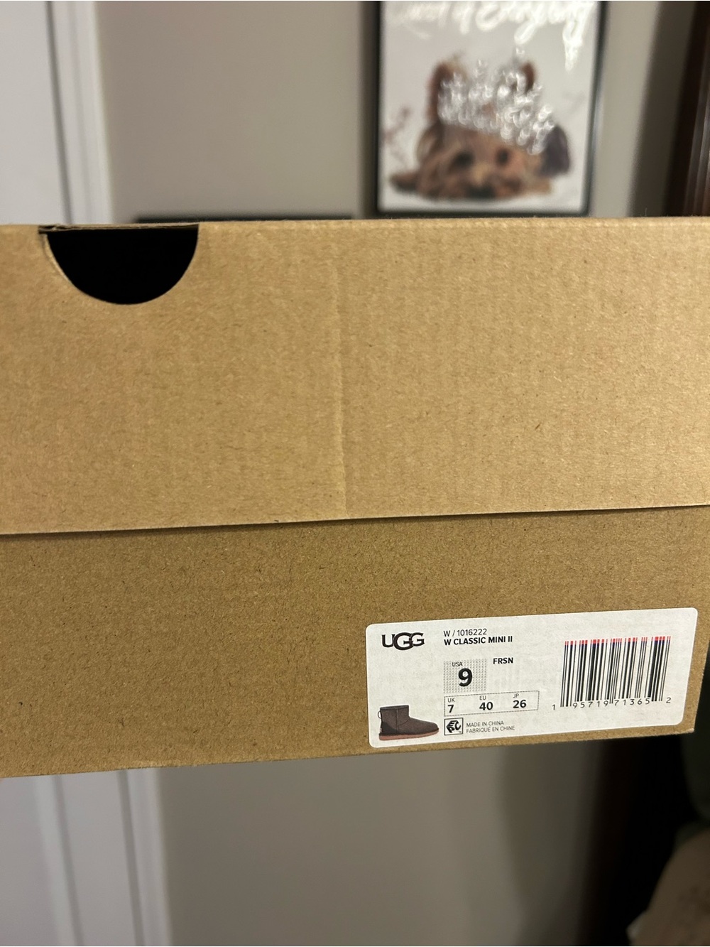 UGG Classic Mini Boot Olive - Picture 5 of 7